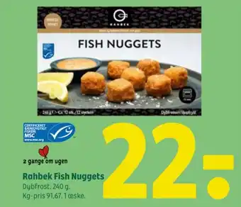 Coop 365 Rahbek Fish Nuggets tilbud