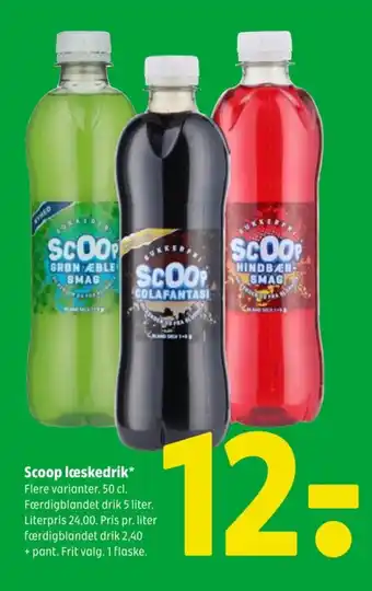 Coop 365 Scoop læskedrik tilbud