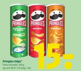 Coop 365 Pringles chips tilbud