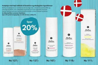 Helsam Hudpleje med højt indhold af bioaktive og økologiske ingredienser tilbud