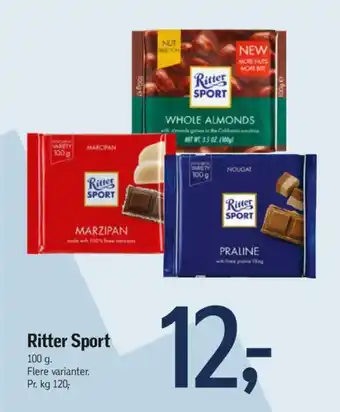 Føtex Ritter Sport tilbud