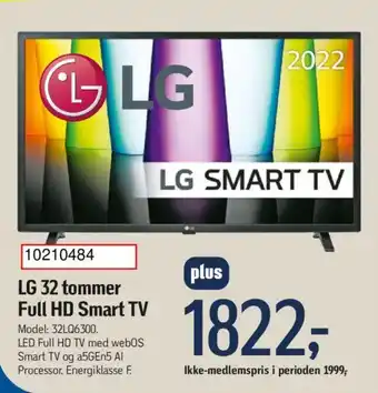Føtex LG 32 tommer Full HD Smart TV tilbud