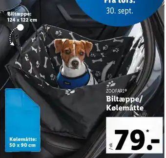 Biltæppe/Kølemåtte