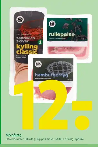 Coop 365 365 pålæg tilbud