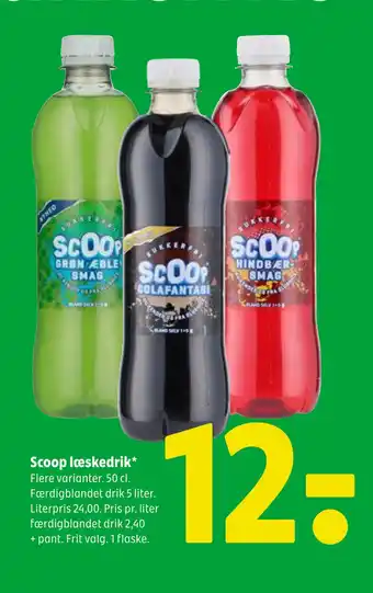 Coop 365 Scoop læskedrik tilbud