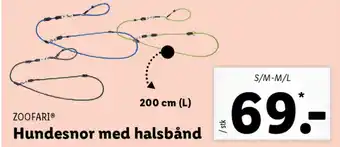 Lidl Hundesnor Med Halsbånd tilbud