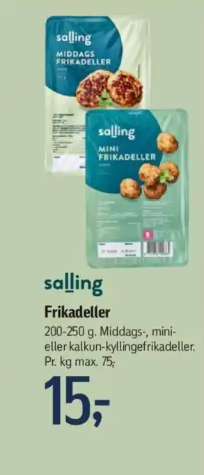Føtex salling Frikadeller tilbud