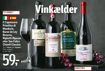 Føtex Il Capolavoro Primitivo di Manduria, tilbud