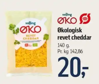 Føtex Økologisk revet cheddar tilbud