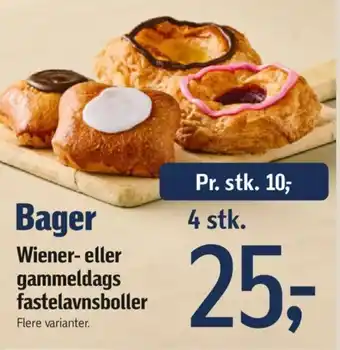 Føtex Wiener- eller gammeldags fastelavnsboller tilbud