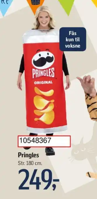 Føtex Pringles Str. 180 cm. tilbud