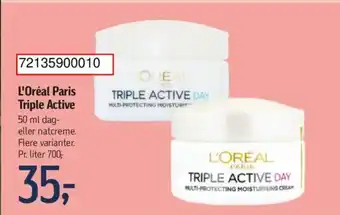 Føtex L'Oréal Paris Triple Active tilbud