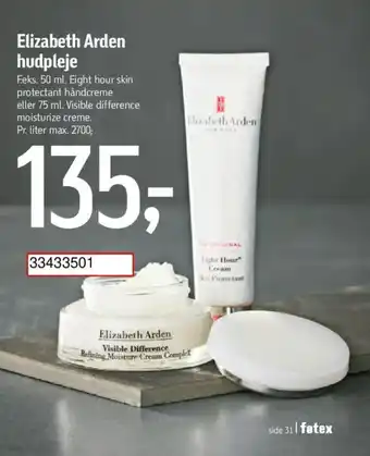 Føtex Elizabeth Arden hudpleje tilbud