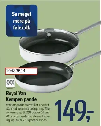 Føtex Royal Van Kempen pande tilbud