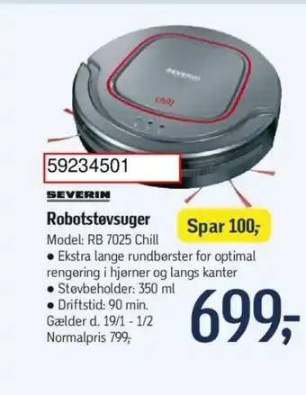 Føtex Robotstøvsuger tilbud