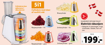 Lidl Elektrisk Råkostjern tilbud