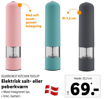 Lidl Elektrisk Salt-Eller Peberkværn tilbud