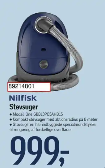 Føtex Nilfisk Støvsuger tilbud
