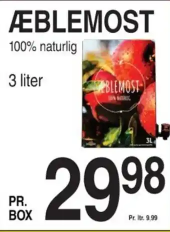 ÆBLEMOST 100% naturlig