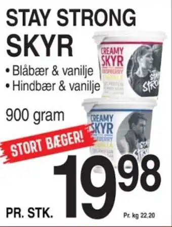 ABC Lavpris STAY STRONG SKYR tilbud