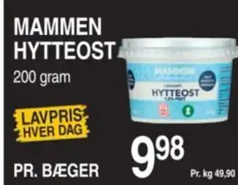 ABC Lavpris MAMMEN HYTTEOST tilbud