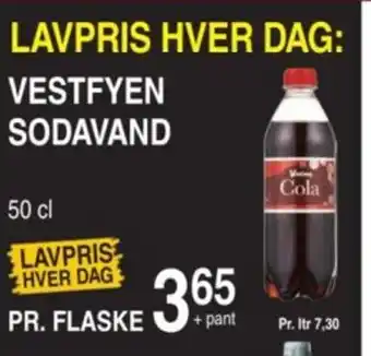 ABC Lavpris VESTFYEN SODAVAND tilbud