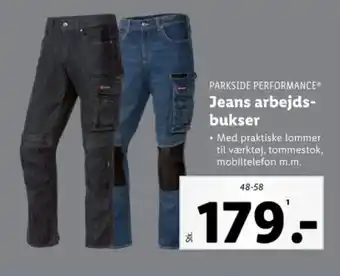 Jeans arbejds-bukser