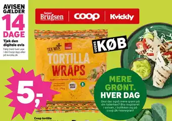 Kvickly Coop tortilla tilbud