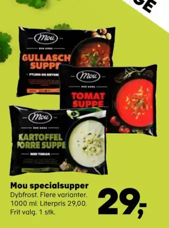 Kvickly Mou specialsupper tilbud