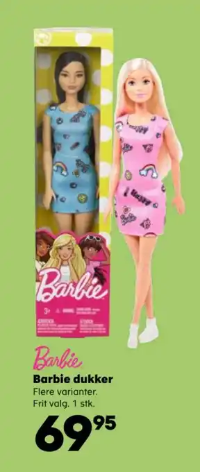 Kvickly Barbie dukker tilbud