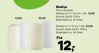 Kvickly Bloklys tilbud