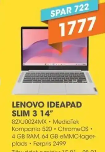 LENOVO IDEAPAD SLIM 3 14"