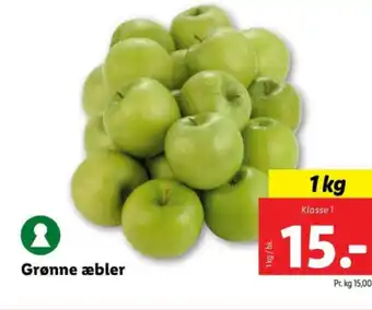 Lidl Grønne æbler tilbud