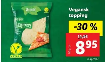 Vegansk topping