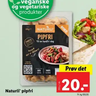 Naturli' pipfri