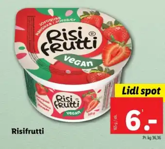 Lidl Risifrutti tilbud