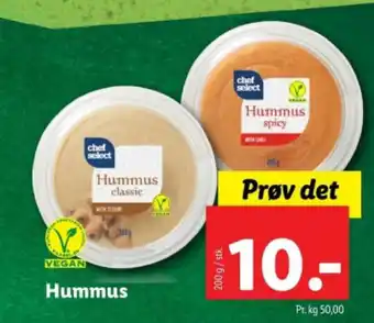 Lidl Hummus tilbud