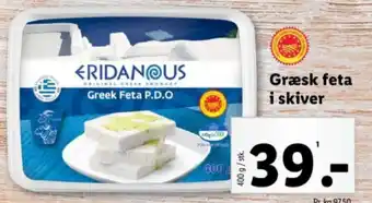 Lidl Græsk feta i skiver tilbud
