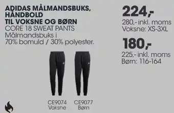 Sportigan Adidas Målmandsbuks, Håndbold Til Voksne Og Børn tilbud