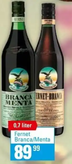 zur Krone Fernet Branca/Menta 0,7 Liter tilbud