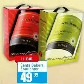 Santa Babera, 2 Varianter