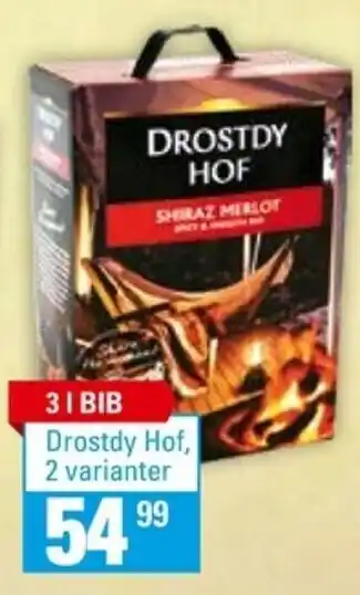 Drostdy Hof, 2 Varianter