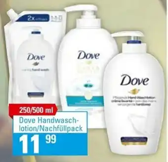 zur Krone Dove Handwasch-lotion/ Nachfüllpack 250/500 ml tilbud