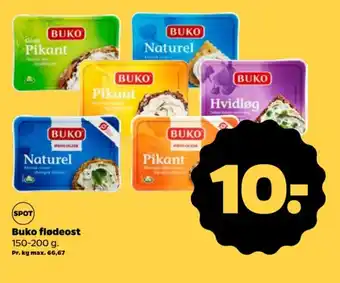 Netto Buko flødeost tilbud