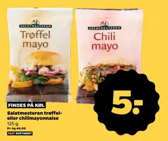 Netto Salatmesteren trøffel- eller chilimayonnaise tilbud
