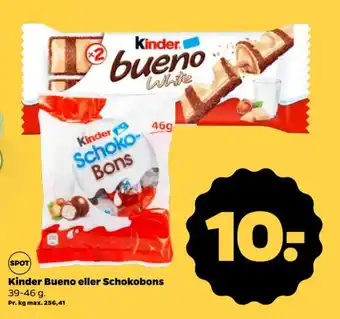 Netto Kinder Bueno eller Schokobons tilbud