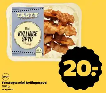 Netto Forstegte mini kyllingespyd tilbud