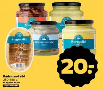 Netto Bådsmand sild tilbud