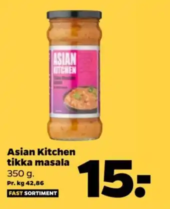 Netto Asian Kitchen tikka masala tilbud