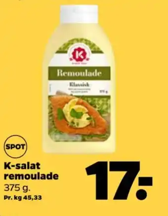 Netto K-salat remoulade tilbud